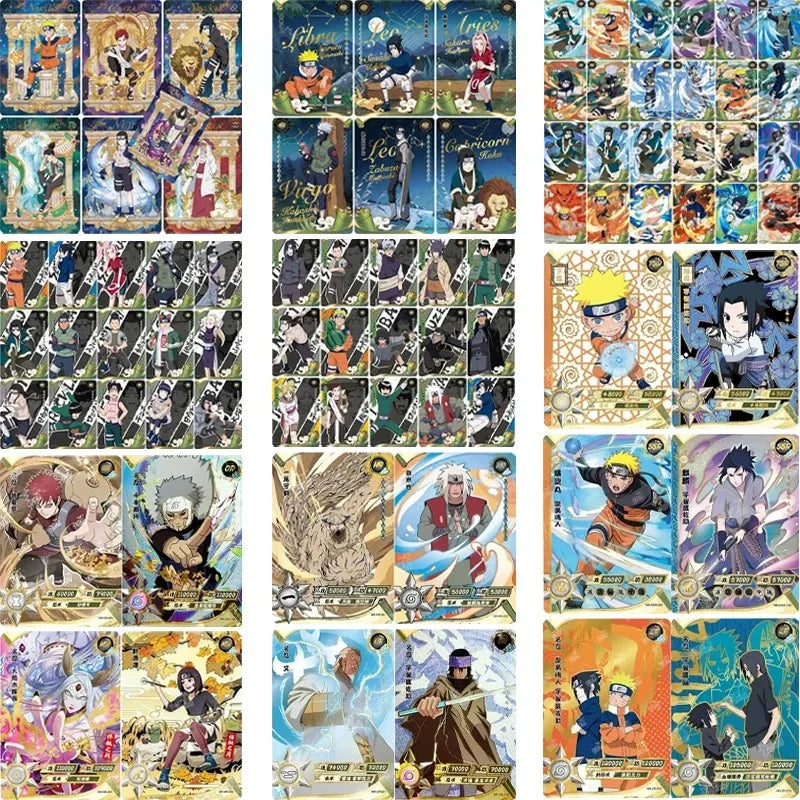 Genuine Naruto Set Card Full Range GP CP SP MR PR or AR NR UR ZR Cards Uzumaki Naruto Anime Collectible Cards Toys Gifts