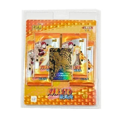 Genuine Naruto Cards Box Anime Figure Card Booster Pack Sasuke Collection Flash Card Toy Birthday Christmas Gift for Kids