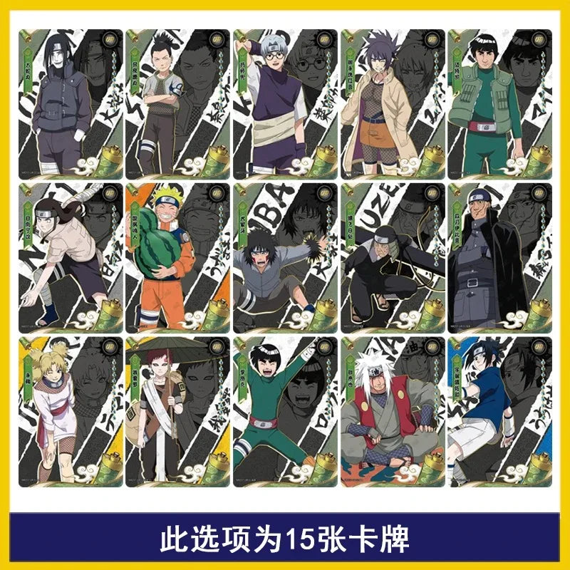 Genuine Naruto Set Card Full Range GP CP SP MR PR or AR NR UR ZR Cards Uzumaki Naruto Anime Collectible Cards Toys Gifts