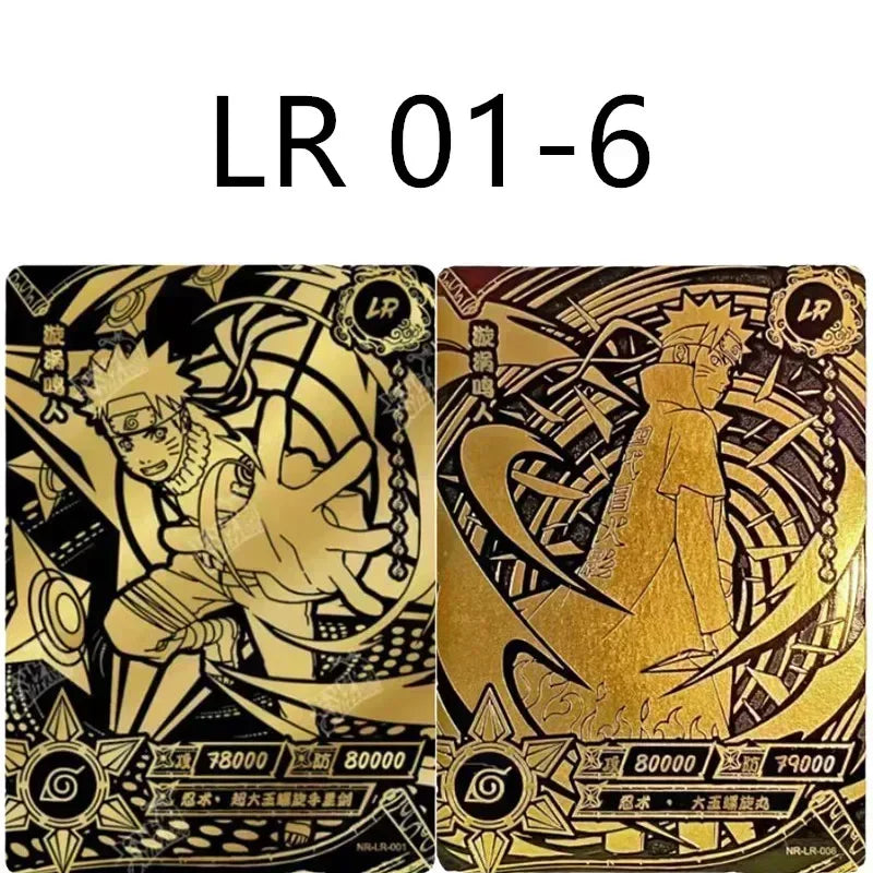 Genuine Naruto Set Card Full Range GP CP SP MR PR or AR NR UR ZR Cards Uzumaki Naruto Anime Collectible Cards Toys Gifts