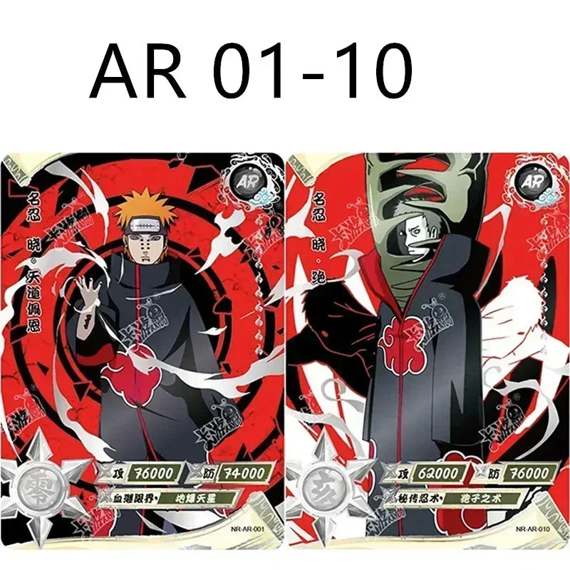 Genuine Naruto Set Card Full Range GP CP SP MR PR or AR NR UR ZR Cards Uzumaki Naruto Anime Collectible Cards Toys Gifts
