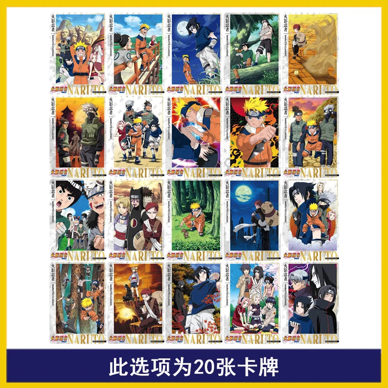 Genuine Naruto Set Card Full Range GP CP SP MR PR or AR NR UR ZR Cards Uzumaki Naruto Anime Collectible Cards Toys Gifts