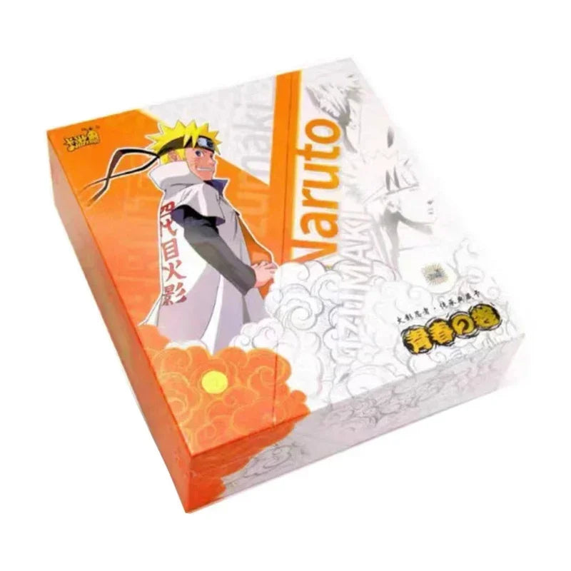 Genuine Naruto Cards Box Anime Figure Card Booster Pack Sasuke Collection Flash Card Toy Birthday Christmas Gift for Kids