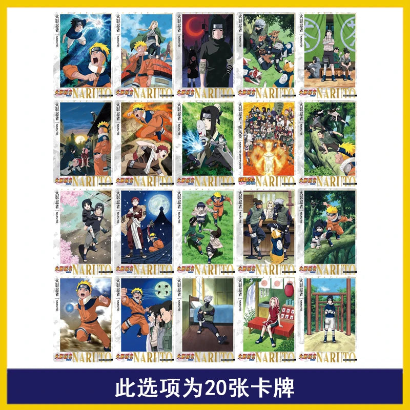 Genuine Naruto Set Card Full Range GP CP SP MR PR or AR NR UR ZR Cards Uzumaki Naruto Anime Collectible Cards Toys Gifts