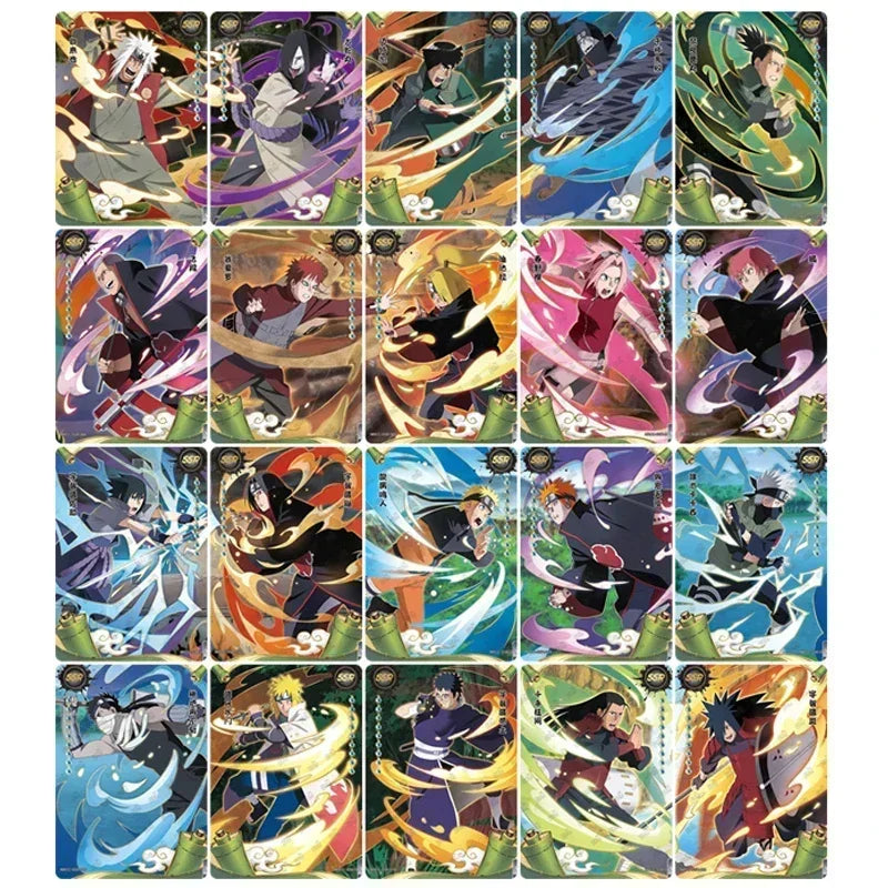 Genuine Naruto Set Card Full Range GP CP SP MR PR or AR NR UR ZR Cards Uzumaki Naruto Anime Collectible Cards Toys Gifts