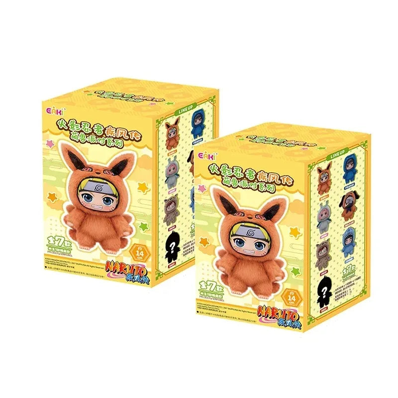 Original  Eaki Naruto Uzumaki Naruto Blind Box Shippuden Beast Party Series Plush Doll Anime Characters Are Cute Toys Gift