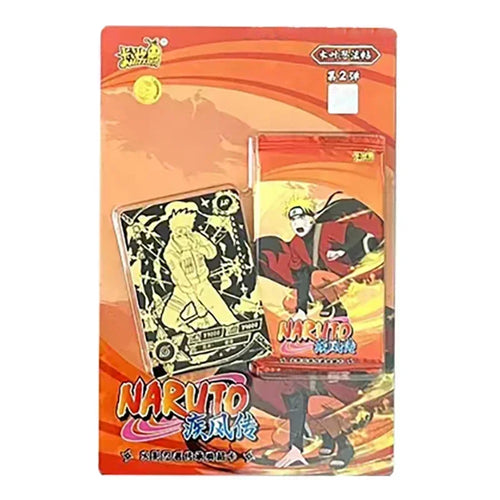 Genuine Naruto Cards Box Anime Figure Card Booster Pack Sasuke Collection Flash Card Toy Birthday Christmas Gift for Kids