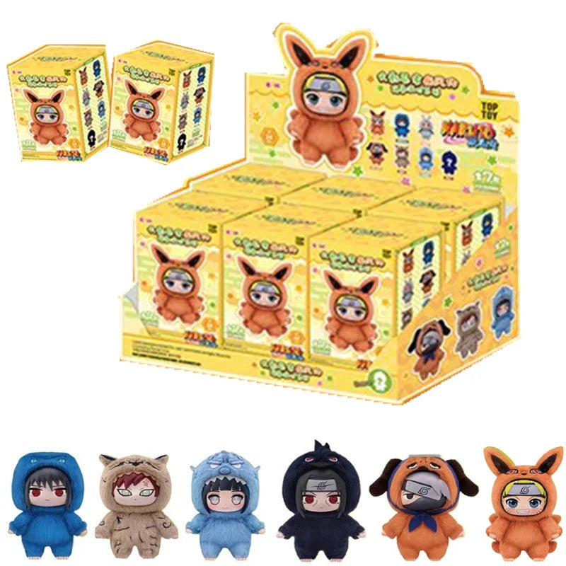 Original  Eaki Naruto Uzumaki Naruto Blind Box Shippuden Beast Party Series Plush Doll Anime Characters Are Cute Toys Gift