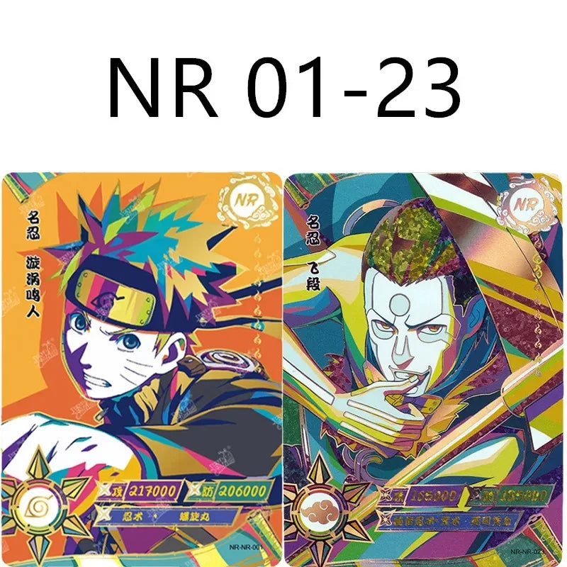Genuine Naruto Set Card Full Range GP CP SP MR PR or AR NR UR ZR Cards Uzumaki Naruto Anime Collectible Cards Toys Gifts
