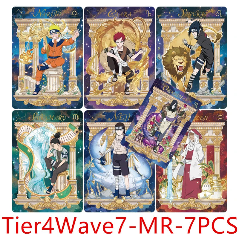 Genuine Naruto Set Card Full Range GP CP SP MR PR or AR NR UR ZR Cards Uzumaki Naruto Anime Collectible Cards Toys Gifts