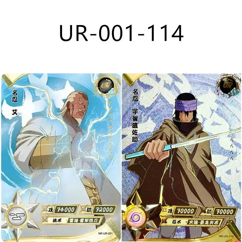 Genuine Naruto Set Card Full Range GP CP SP MR PR or AR NR UR ZR Cards Uzumaki Naruto Anime Collectible Cards Toys Gifts