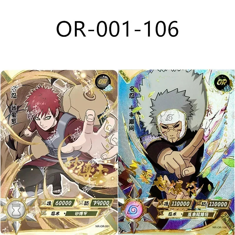 Genuine Naruto Set Card Full Range GP CP SP MR PR or AR NR UR ZR Cards Uzumaki Naruto Anime Collectible Cards Toys Gifts